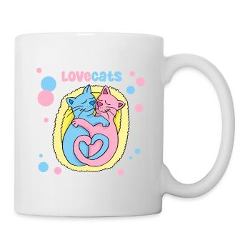 Love Cats - Mug - white - Right