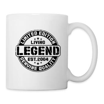 Legend 2004 Vintage Born Birthday Gift - Mug - white - Right