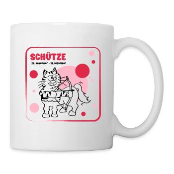 Zodiac sign Sagittarius - Mug - white - Right