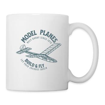 Model Airplanes - Mug - white - Right