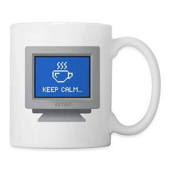 CRT "Keep Calm" Wallpaper - Mug - white - Right