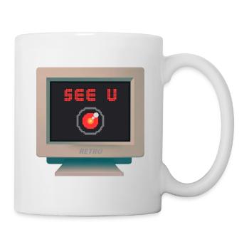 CRT - Siehe U - Tasse - Weiß - Rechts