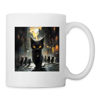 L' Ordre des félins - Mug blanc - blanc - Droite