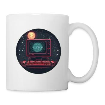 Galaxy Computer - Tasse - Weiß - Rechts