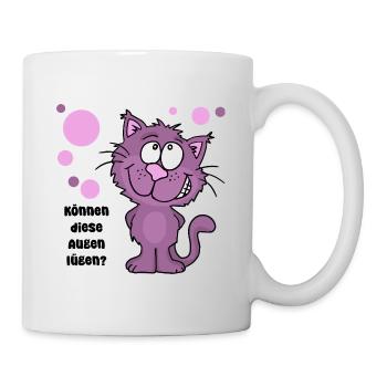 Can these eyes lie? - Mug - white - Right
