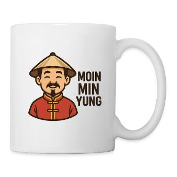 moin mein junge - Tasse - Weiß - Rechts