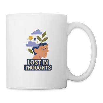Lost in Thoughts - Tasse - Weiß - Rechts