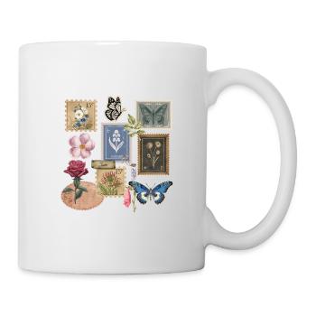 Floral Post - Mug - white - Right