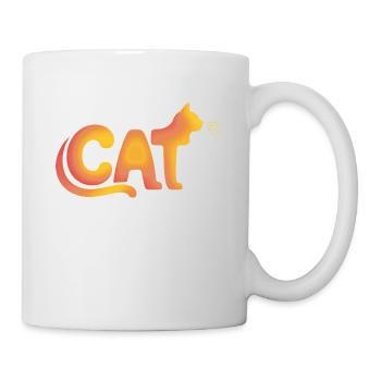 Cat - Cute Cat Logo - Mug - white - Right