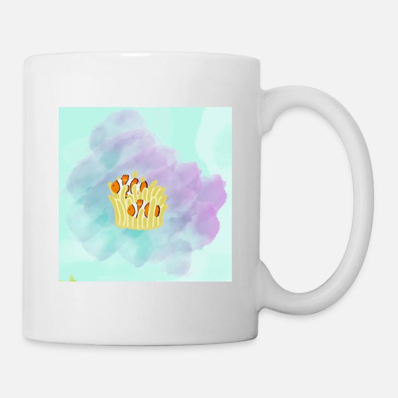 Pastel Clownfish Corail - Mug blanc - blanc