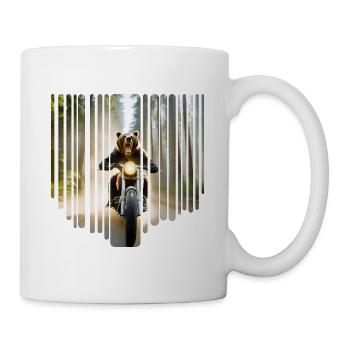 Forest Bear Motorcycle Adventure - Mug - white - Right
