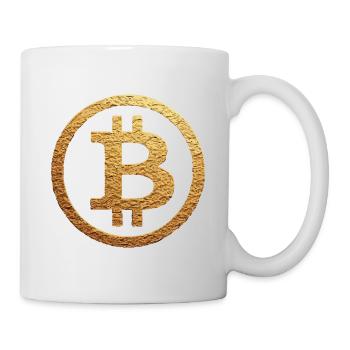 Bitcoin gold Symbol - Mug - white - Right