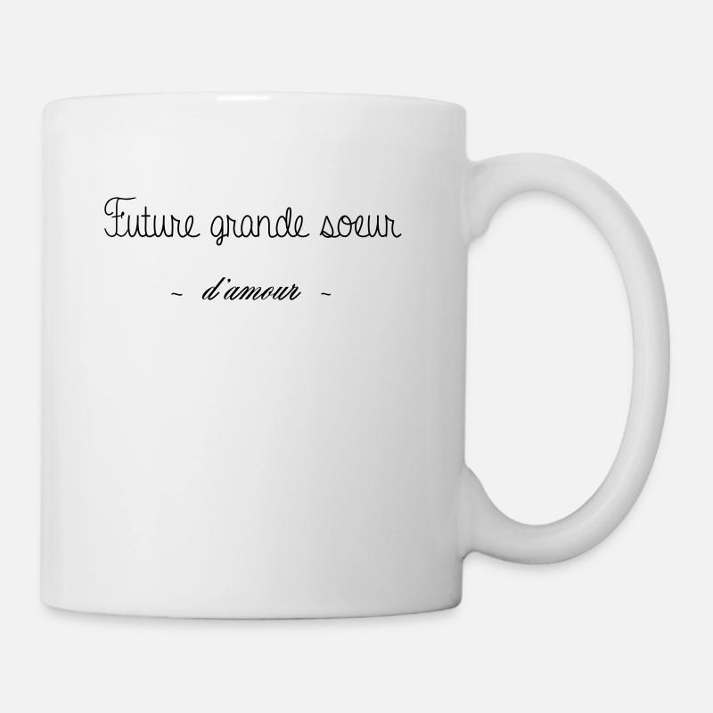 FUTURE GRANDE SOEUR D AMOUR - Mug blanc - blanc