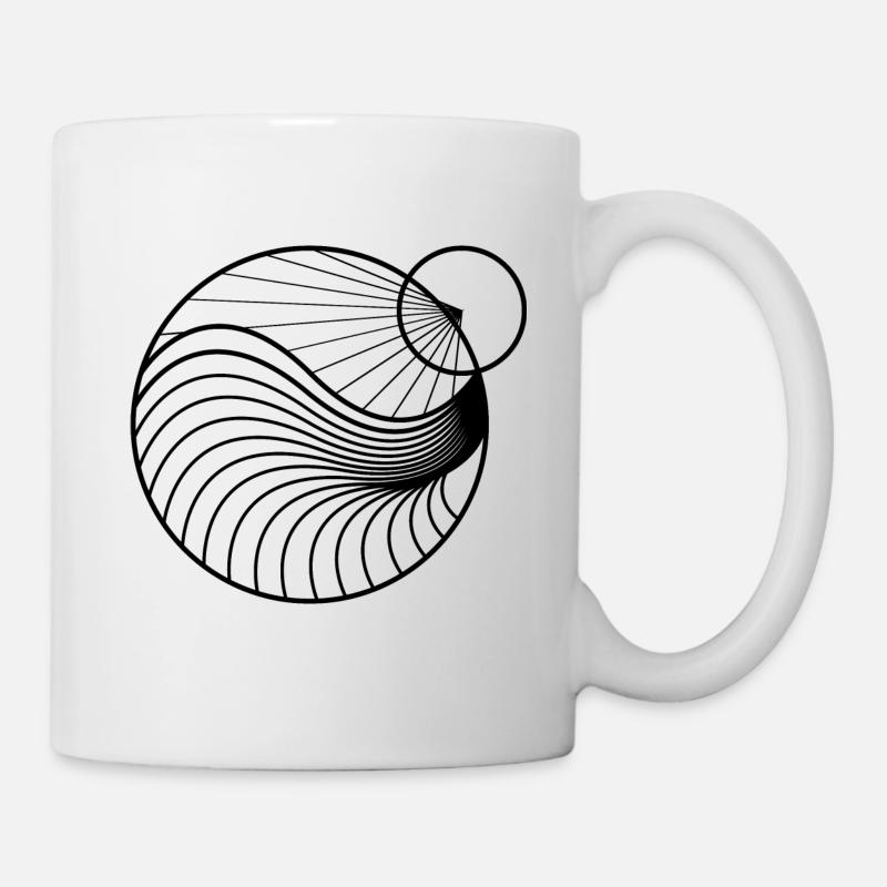 New World black - Tasse - Weiß