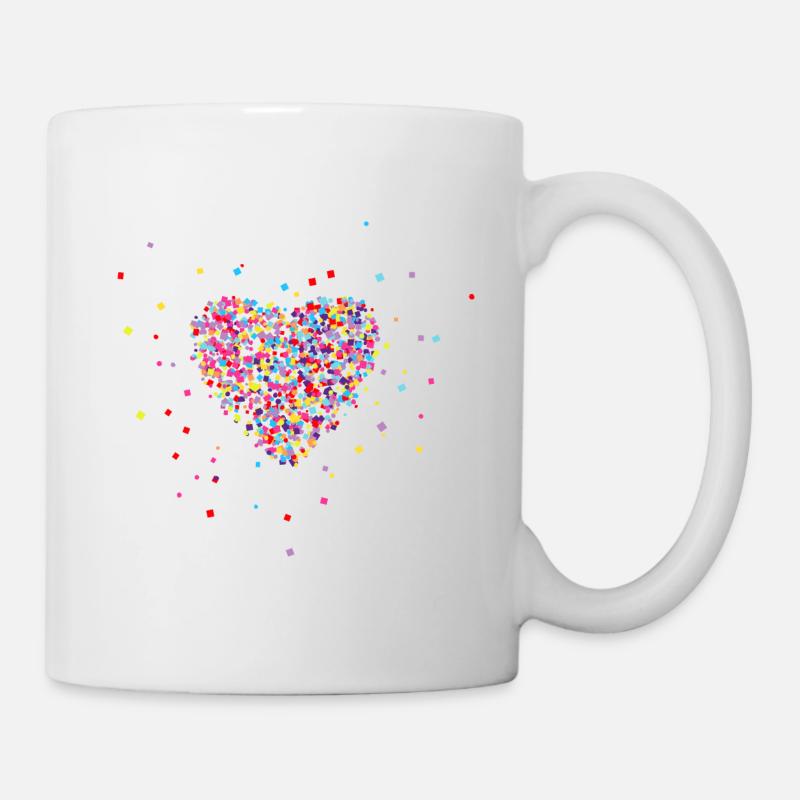 Herz - Tasse - Weiß