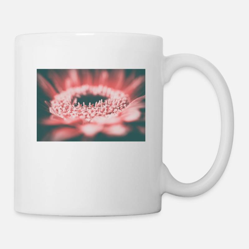 Retro Flowers - Mug - white