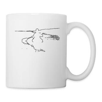 Kajak - Tasse - Weiß - Rechts