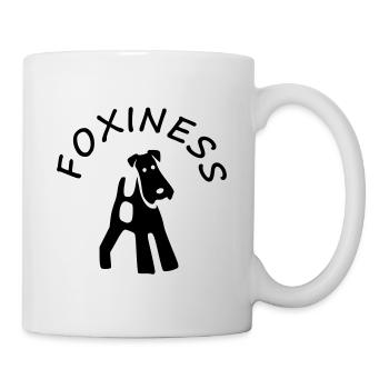 Fox Terrier Foxiness - Mug - white - Right