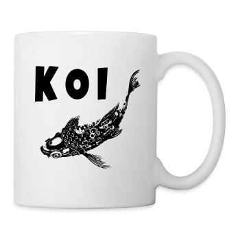 Koi - Tasse - Weiß - Rechts