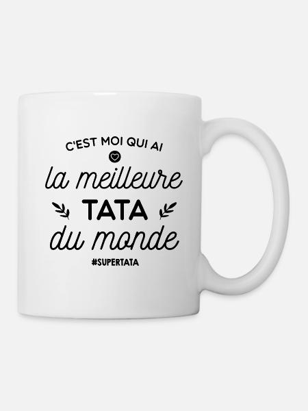 meilleur tata du monde - Mug blanc - blanc