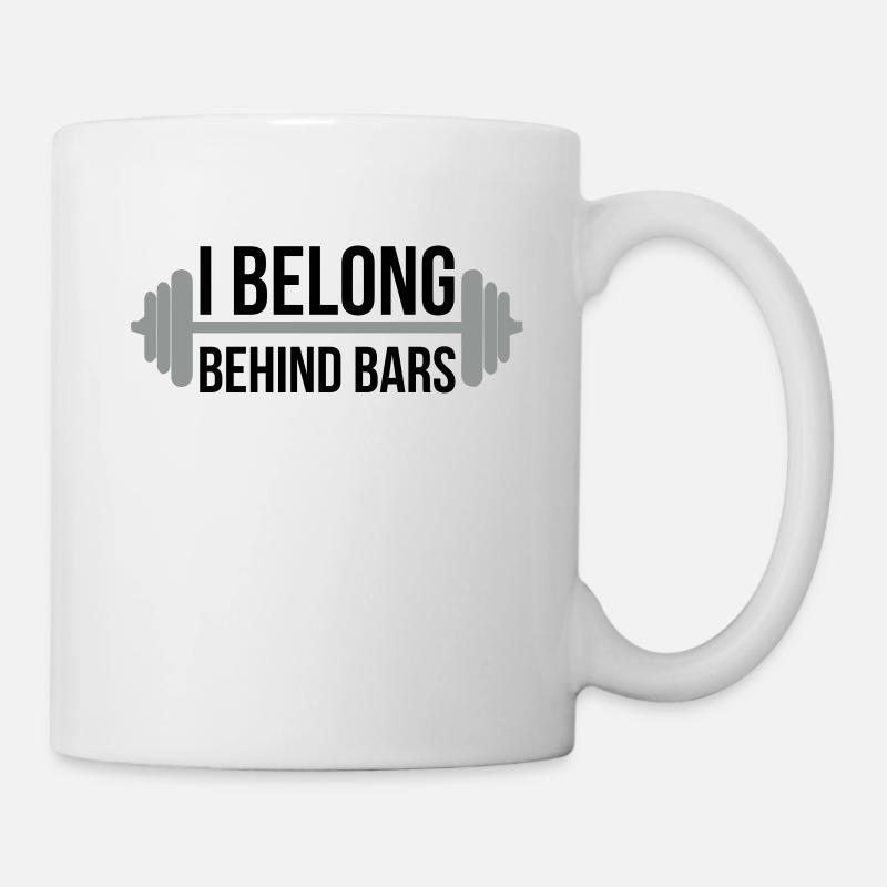Fitness - Tasse - Weiß