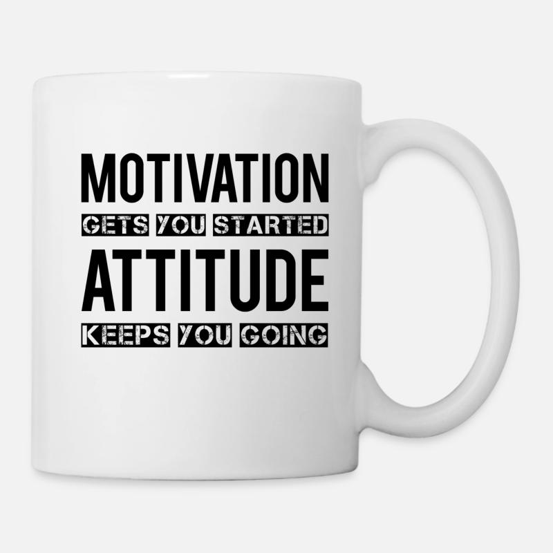 Motivation - Tasse - Weiß