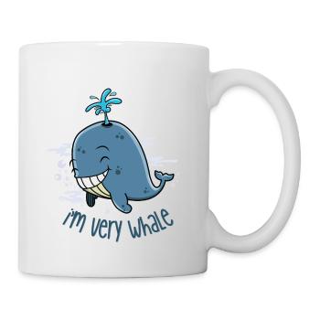 I'm very whale - Mug - white - Right