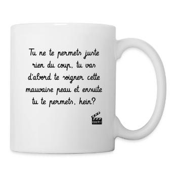 C'est arrivé près de chez vous - Réplique culte - Mug blanc - blanc - Droite