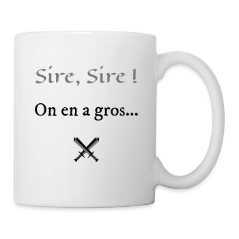 On en a gros ! Kaameløtt - Citation Perceval - Mug blanc - blanc - Droite