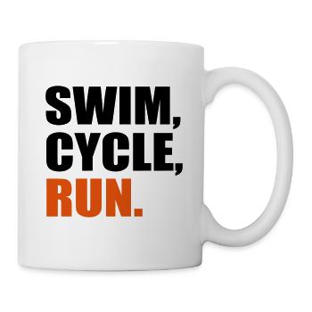 Triathlon - Tazza - bianco - Destra