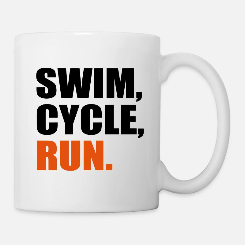 Triathlon - Tasse - Weiß
