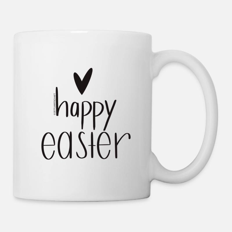 Happy easter - Tasse - Weiß