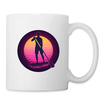 Stand Up Paddling Sup Sonne - Tasse - Weiß - Rechts