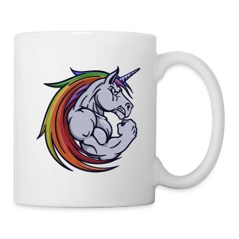 Motivation Building Muscle Gym Training Gym - Mug - white - Right