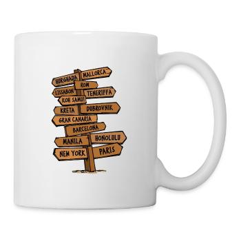 Vacation Holidays Summer Sun Mallorca Malle Travel - Mug - white - Right