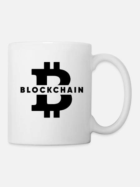 BLOCKCHAIN Bitcoin - Mug - white