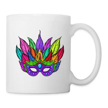 Carnival Carnival Masks - Mug - white - Right