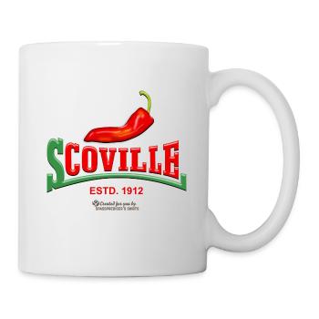 Chili Design Scoville - Mug blanc - blanc - Droite