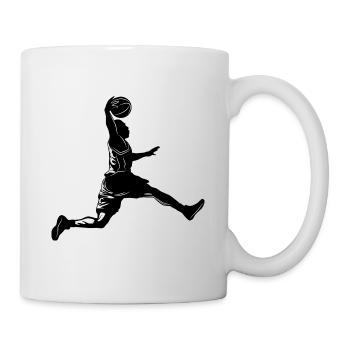 Basketball Silhouette - Mug - white - Right