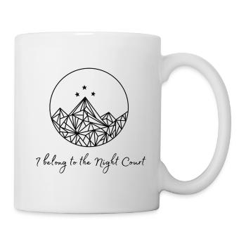 Das Reich der Sieben Höfe - Tasse - Weiß - Rechts