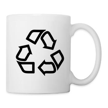 Recycling Symbol - Mug - white - Right