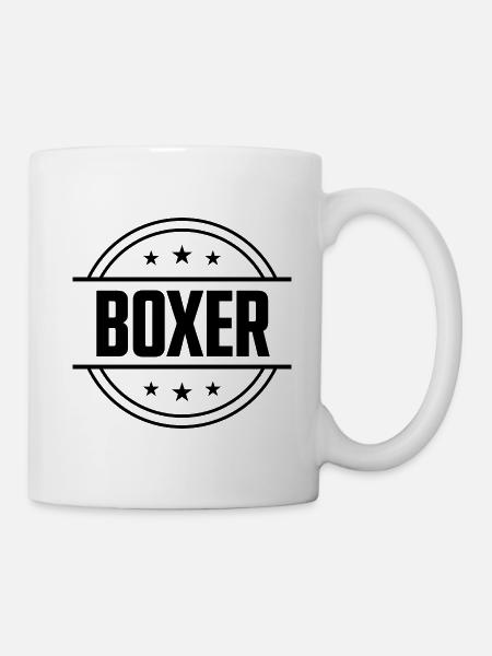 Boxer Boxen Sport - Tasse - Weiß