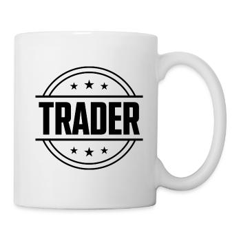 Trader Beruf - Tasse - Weiß - Rechts