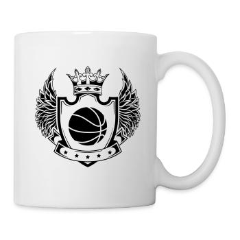 Basketball Crest - Mug - white - Right