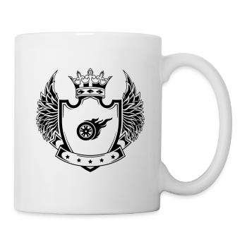 Armoiries de Tire Fire - Mug blanc - blanc - Droite