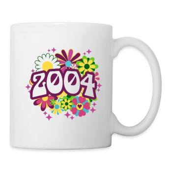 Fête Anniversaire Femme 2004 18 Ans Anniversaire - Mug blanc - blanc - Droite