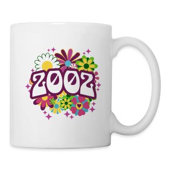 Frauengeburtstag 2002 20-jähriges Jubiläum - Tasse - Weiß - Rechts