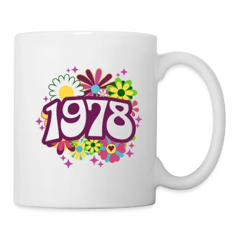 Birthday Party Woman 1978 45 years anniversary - Mug - white - Right