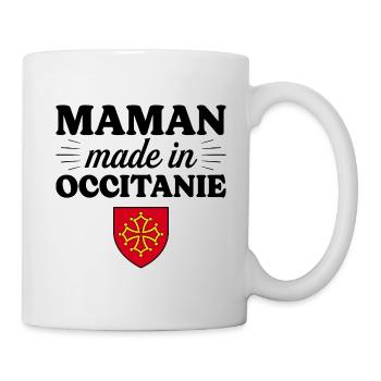 Maman Made In Occitanie - Femme Maman Occitane - Mug blanc - blanc - Droite