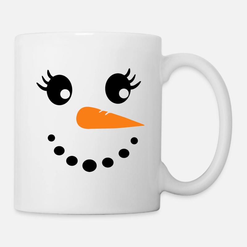 Schneemann - Tasse - Weiß